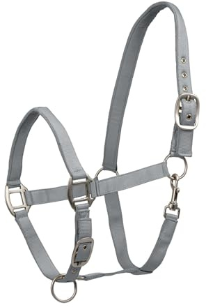 WALDHAUSEN Perlonhalfter Satin, chromgrau, VB