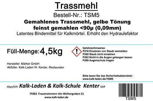 Trassmehl 4,5 kg Suevit-Trass