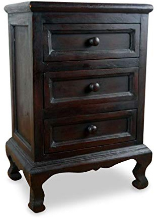 livasia Massivholzkommode Nachtkommode Schmuck - Kosmetikschrank asiatische Kommode (Nr.50)