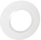 Plaque ronde 1 poste DOOXIE - blanc