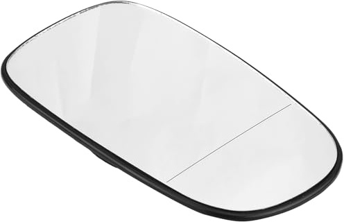 Cristal de espejo retrovisor, puerta lateral izquierda Cristal | de espejo calefactado Espejo anti-punto ciego Gran angular para 93 95 2003-2010