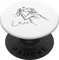 Herz Hund Pfote Labrador Hundeliebe Hunde Gassi Geh PopSockets mit austauschbarem PopGrip