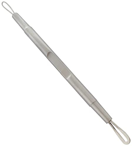 Saca Comedones, Extractor, Limpiador para Acné y Puntos Negros en Acero Inox - Tenartis
