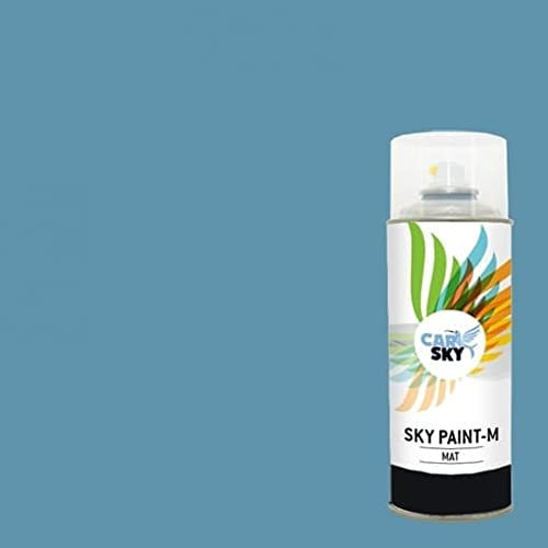CARSKY Bombe de peinture RAL Bleu Pastel 5024 finition mat 400ml