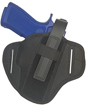 5-56.de AK03 Nylon Gürtel Holster für Sig Sauer P250/P320 Carry/Compact schwarz