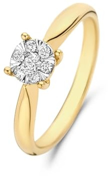 Isabel Bernard De la Paix Ring Gold, Other, Zirkonia