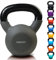 NORDFIT Neoprene Coated Cast Iron Kettlebell Weights - Kettle Bells (4kg, 6kg, 8kg, 10kg, 12kg, 14kg, 16kg, 18kg, 20kg) - Home Gym, Fitness, Exercise, Cardio Strength Training and Weight Lifting