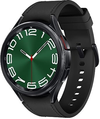 Samsung Galaxy Watch6 Classic LTE 47mm Smartwatch Fitness Tracker, Monitoraggio Benessere, Batteria a lunga durata, Ghiera Interattiva in Acciao Inox, Graphite [Versione italiana]