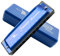 Mundharmonika C Dur 10 Loch Blues Harp Diatonische Harmonika Harmonica für Erwachsene Kind Kinder Student Lehren Anfänger Geschenk