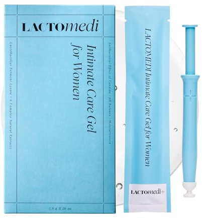 LACTOMEDI Intimate Care Gel | 20-Day Feminine Moisturizing Gel | pH Balance Support | Daily Intimate Freshness Care | Individually Sealed Applicators | 1 Box x 20 pcs