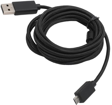 VBESTLIFE Cavo di Ricarica USB di Ricambio da 1,95 M per G933 G633 G633S G933S G533, Cuffie da Gioco Bluetooth Cavo di Ricarica Micro USB