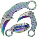 Karambit Taschenmesser Rainbow
