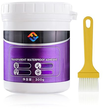 1Pcs Transparenter Wasserdichter Beschichtungsmittel Transparentes Wasserdichtes Beschichtungsmittel Transparente Wasserdichte Versiegelung Wasserdichtes Beschichtungsmittel mit 1 Bürste