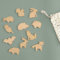 Ferflex - Jeu magnetique en Bois ludique Enfant - Les Animaux de la forêt - Utilisable sur Tous Supports magnétiques - Jeu Enfant 3 Ans - 11 Magnets