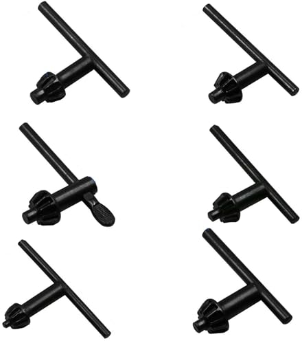 Oiieco 6 chiavi per mandrino 4/6/10/13/16/20 mm, universali per trapani, metallo, per trapano elettrico e trapano a percussione