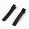 Rockreyoa Metall Entenschnabel-Haarspangen Kleine Krokodilklemmen Krokodil-Klammern Friseur Alligator Clips Haarklammern für Damen Spangen Friseursalon Mädchen Haarstyling DIY Zubehör Schwarz 3.5cm