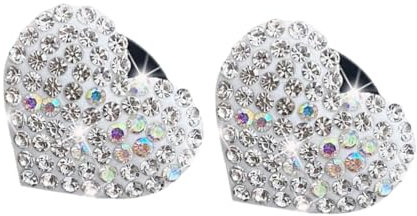 OSOLADY Eleganter Auto-Entlüftungs-Diffusor-Clip personalisierter Duft-Entlüftungsclip in Herzform für die Inneneinrichtung des