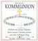 FAOMZQ Kreuz Armband zur Kommunion für Mädchen - Geschenk für Tochter, Nichte, Enkelin, Schwester, Patentochter, Patenkind, Grün