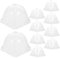 HANABASS 10pièces Cloche De Jardin Transparent Couvre-Plantes Réutilisable avec Ventilation pour des Plantes Intérieur Et Extérieur