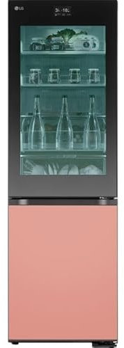 LG MoodUP™ InstaView™ 60/40 Total No Frost Fridge Freezer - Multi Colour - D Rated