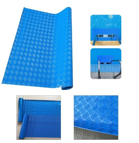 FABULETTA 1 1 STÜCK Non Slip Swimming Pool Leiter Matte Schwimmbäder Leitermatte (90 * 60cm)