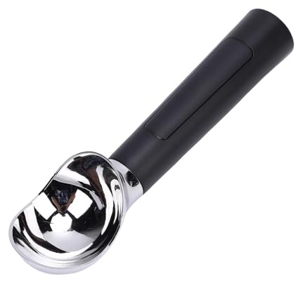 Yosoo Health Gear Heated Ice Cream Scoop, Rechargeable Electric Scooper for Hard Ice Cream, Handheld Self Warming