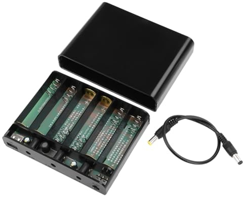 OVNSHVN 5V 9V 12V Ausgangsleistung Powerbank-Box 18650 -Aufbewahrungsbox -Aufbewahrungsbox