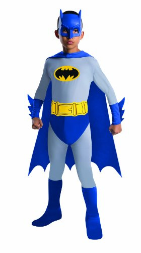 DC Comics Superheroes: Batman Costume for Kids by Rubies, Boy's Medium