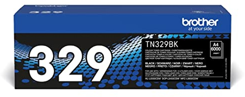 Brother Original Super-Jumbo-Tonerkassette TN-329BK schwarz (für Brother HL-L8350CDW, DCP-L8450CDW, MFC-L8850CDW)