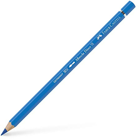 Faber-Castell Art & Graphic Albrecht Dürer Watercolour Pencil, 110, Phthalo Blue, for Craft, Drawing, Sketching, Home, School, University, Colouring