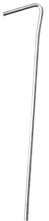 Trespass Axion Steel Tent Peg (Pack Of 10) (One Size) (Silver)