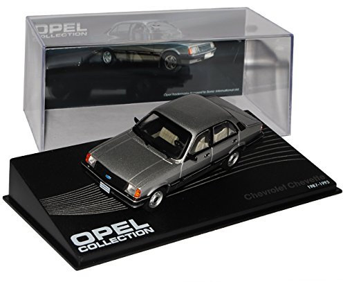 Ixo Chevrolet Chevette Opel Limousine Grau 1987-1993 Inkl Zeitschrift Nr 118 1/43 Modell Auto