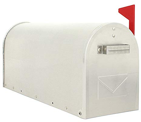 Profirst Briefkasten Mail PM 630 US-Standardgröße BxH 16,5x22 cm mechanischer Postmelder Türanschlag unten Montage auf Ständer