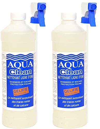 Chim 2000 - Nettoyant Ligne d'eau surpuissant Aquaclean - Lot de 2