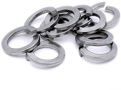 M8 (8mm) Rectangular Spring Split Lock Washer - Stainless Steel (A2) (Pack of 20)