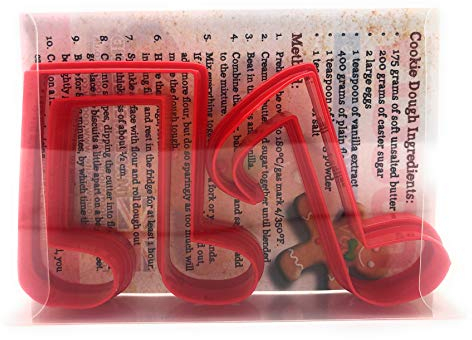 Music Notes Cookie Cutter Set of 2, Biscuit, Pastry, Fondant Clay Cutter