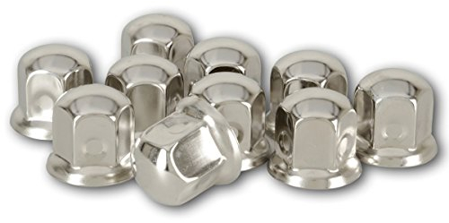 20 Stück Radmutterkappen- universell - Edelstahl - Schüsselweite 32mm~