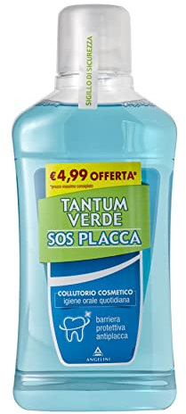 ANGELINI Tantum Verde SOS Mundspülung, 500 ml, Mundhygiene, Plaque-Entfernung, unflavored