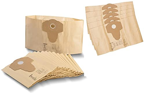 Parkside. PFT 20 A1 Lot de 12 sacs filtrants pour aspirateur eau et poussière 20 l 40-70 mm 10-20 cm