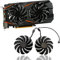 Dotodo Ventola di raffreddamento per scheda video Gigabyte GTX 960/GTX 1050/GTX 1060/GTX 1070/GTX 1070 ti/RX 470 570 580 (Fan-AB)