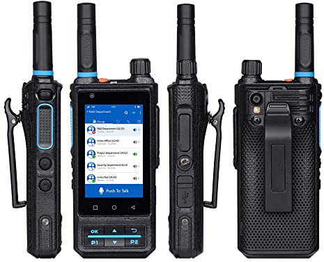 Inrico S200 Network walkie Talkie GPS PTT Phones Android Police walkie Talkie LTE/WCDMA/GSM walkie-Talkie
