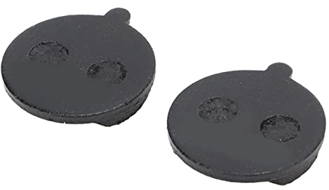 Bicycle Brake Pads, Copper Fiber Steel Back Plate Durable High Strength Scooter Brake Pads Abrasion Resistance Heat Resistance Low Noise Bike Bicycle Disc Brake Pads for Mountain Bike Bicycle(MS-11K)