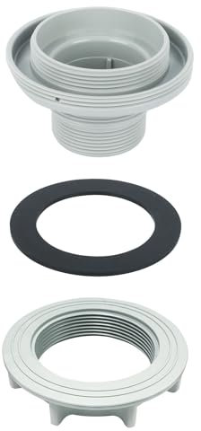 Connettore per tubo della piscina per Intex Parts 10744 10256 10255 filettato filtro connettore dado rondella (tre set)