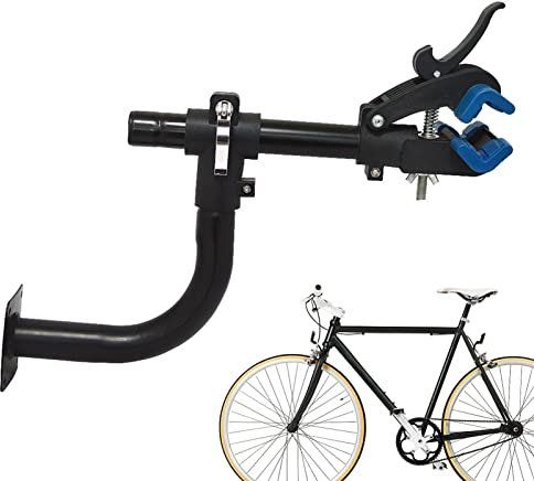 Rianpesn Repair Stand Wall Mount | Clamp Work Stand Workbench Mount Rack - Bench Mount Clamp Repair Rack Stand for Road Bikes Maintenance