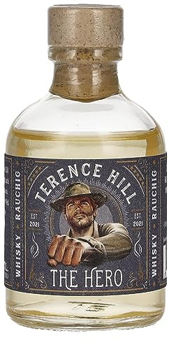 Terence Hill THE HERO Whisky Rauchig 49% Vol. 0,05l