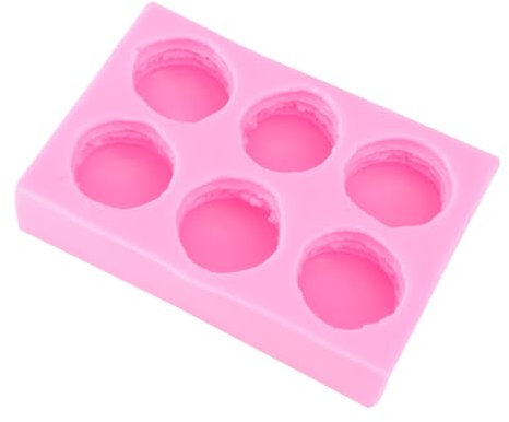 VINTORKY Fondant-werkzeuge De Para Gelatinas Kerzenform Aus Silikon Gummibärchenformen Aus Silikon Pudding Gelee Diy-backformen Backrahmen Leichter Lehm 3d Dreidimensional