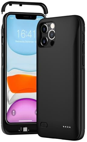 External Battery Power Portable Charging Case for Apple Iphone 11 NEW UK Black