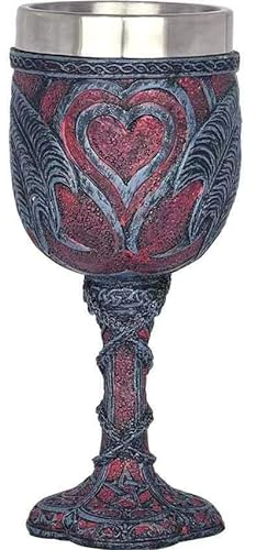 GETSTREE Der Heilige Gral, der Heilige Gral, Exquisiter Kelch, mittelalterlicher Drachenkelch, personalisierter Kelch, westlicher Drache, Rotweinglas, Retro(Red)