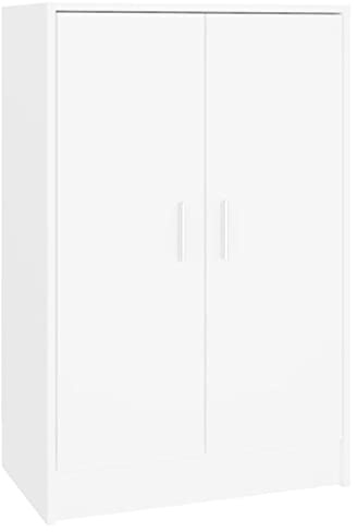 PIXZSSI Möbel Schuhschrank Schuhregal Schmal Schuhkommode Schuhaufbewahrung 60x35x92 cm für Flur, Diele, Wohnzimmer, Schlafzimmer Weiß