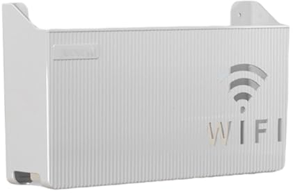 Onxyrbyte Wand WLAN-Router Aufbewahrungsbox,Router Aufbewahrungsbox,Router Schrank,Heizkörper Abdeckung WLAN Box,Router Box,Router Verstecken,Router Schrank aus Holz,für Router Kabel Organizer